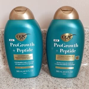 Ogx Pro Growth & Peptide Haircare Bundle